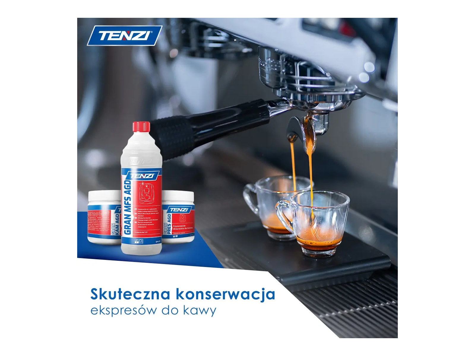 GRAN KAM AGD SP38 Tenzi 500g odkamieniacz urządzeń